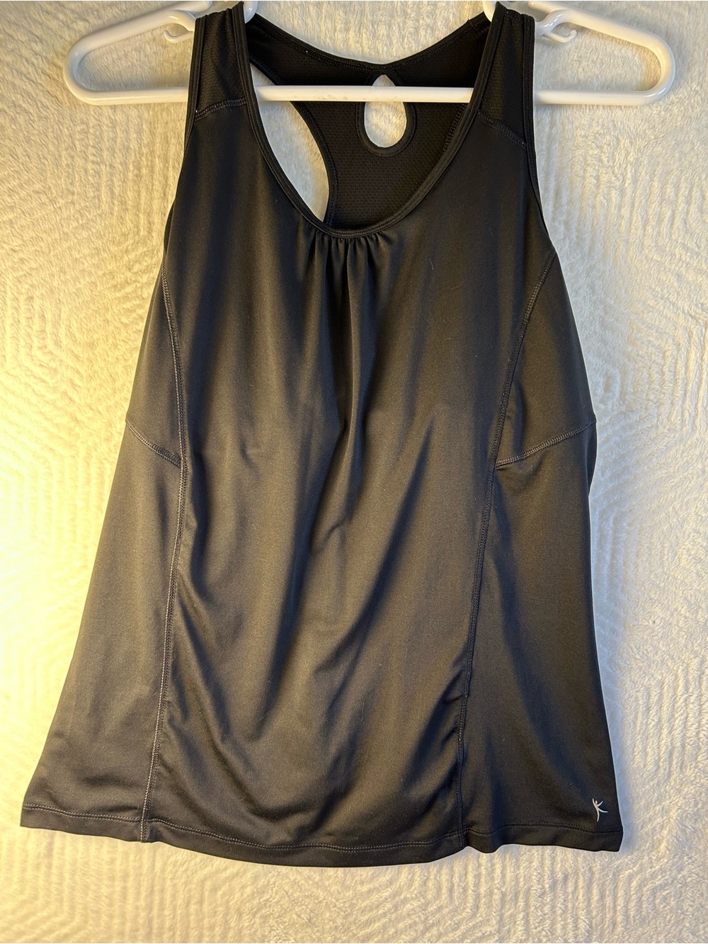 Danskin Black Racerback Athletic Tank
